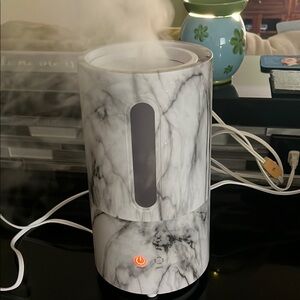 Easy Home Marble Pattern Ultrasonic Cool Mist Humidifier